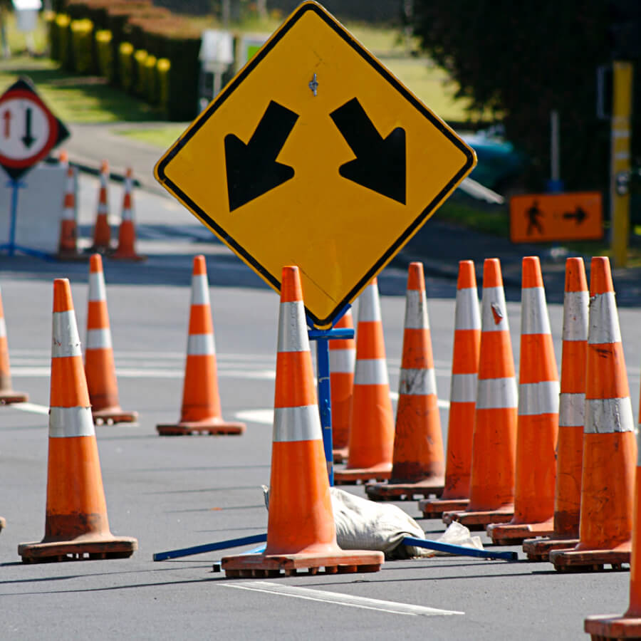 Traffic pylons